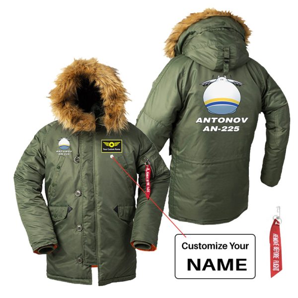 Antonov AN-225 (20) Designed Parka Bomber Jackets For Sale