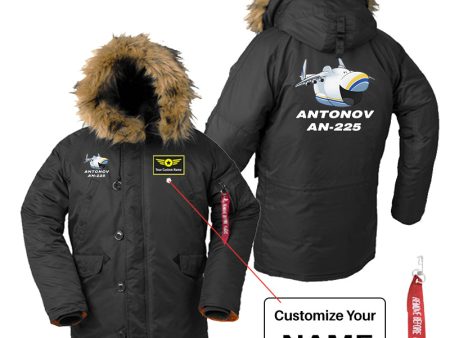 Antonov AN-225 (23) Designed Parka Bomber Jackets Discount