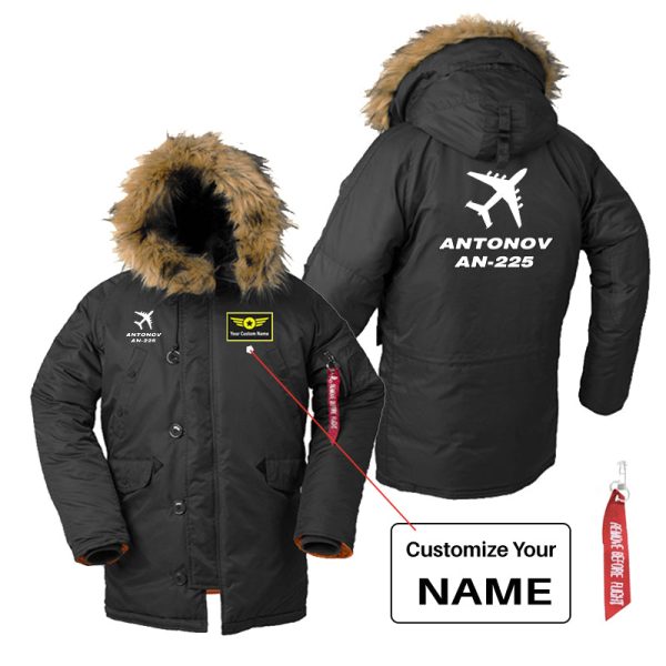 Antonov AN-225 (28) Designed Parka Bomber Jackets For Cheap