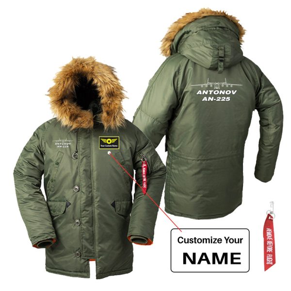 Antonov AN-225 (26) Designed Parka Bomber Jackets Supply