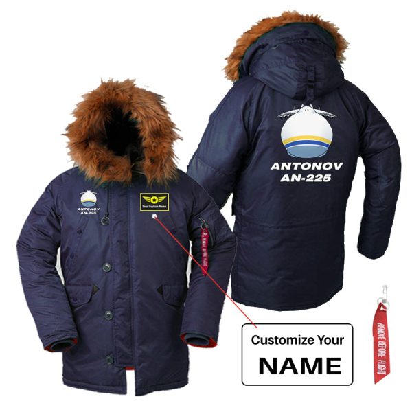 Antonov AN-225 (20) Designed Parka Bomber Jackets For Sale