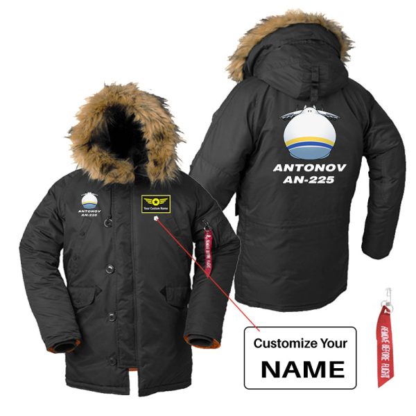 Antonov AN-225 (20) Designed Parka Bomber Jackets For Sale