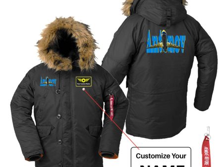 Antonov AN-225 (24) Designed Parka Bomber Jackets Online Sale