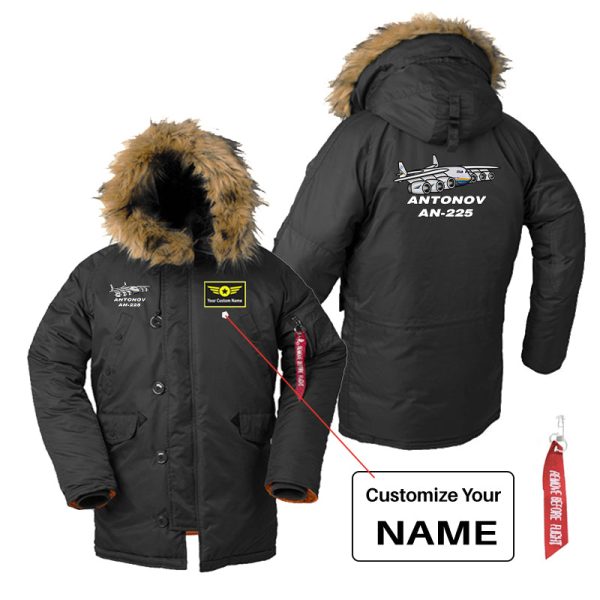 Antonov AN-225 (25) Designed Parka Bomber Jackets on Sale