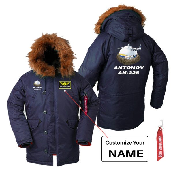 Antonov AN-225 (22) Designed Parka Bomber Jackets For Discount