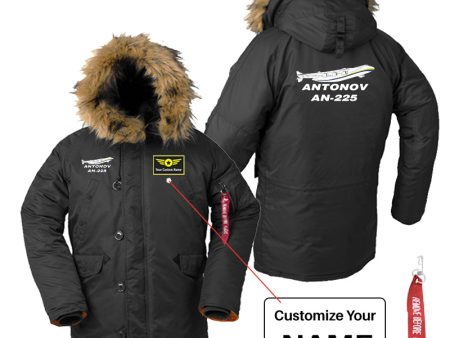 Antonov AN-225 (27) Designed Parka Bomber Jackets For Sale