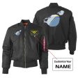 Antonov 225 and 148 Designed  Women  Bomber Jackets Online Hot Sale