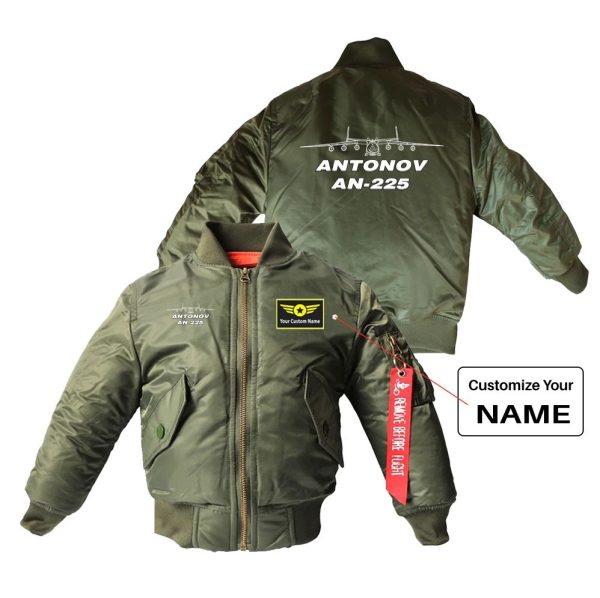 Antonov AN-225 (26) Designed Children Bomber Jackets Online Sale