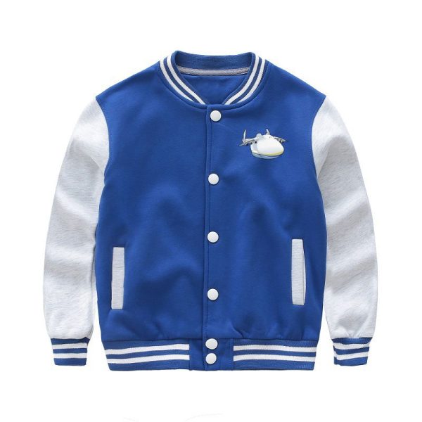 Antonov 225 (3) Designed  CHILDREN  Baseball Jackets Supply