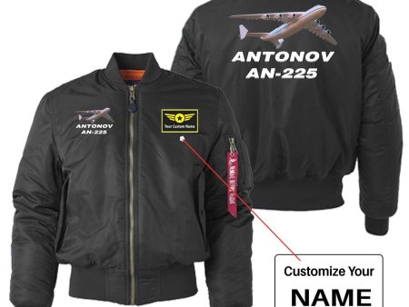 Antonov AN-225 (3) Designed  Women  Bomber Jackets Cheap