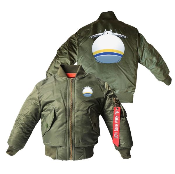 Antonov 225 ROUND Designed Children Bomber Jackets Online Hot Sale