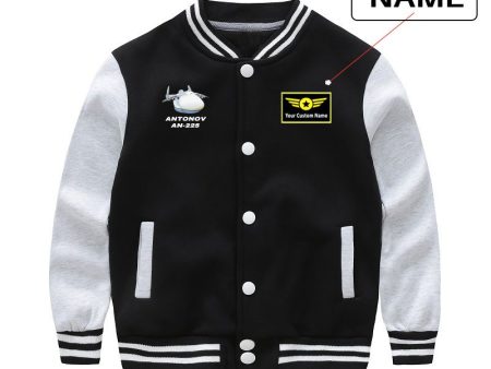 Antonov AN-225 (21) Designed  CHILDREN  Baseball Jackets For Cheap