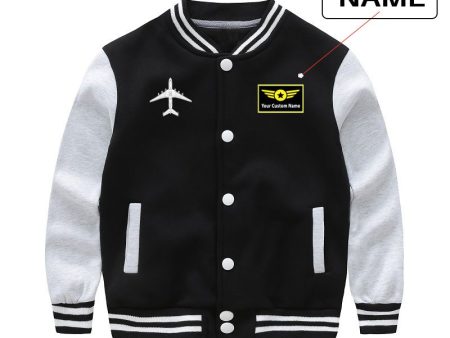 Antonov AN-225 (8) Designed  CHILDREN  Baseball Jackets Online