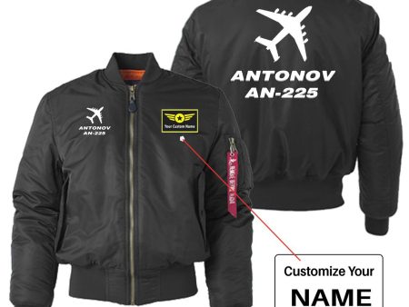 Antonov AN-225 (28) Designed  Women  Bomber Jackets Cheap