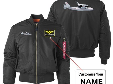 Antonov 225 and Burane Designed  Women  Bomber Jackets For Sale