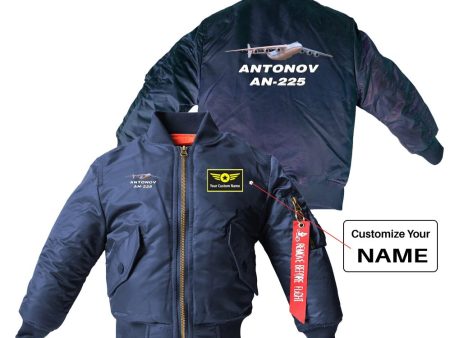 Antonov AN-225 (2) Designed Children Bomber Jackets Fashion