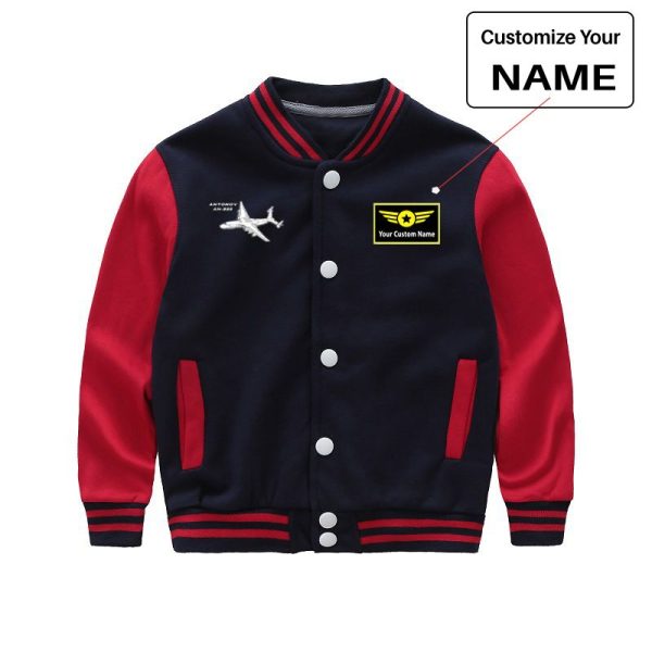 Antonov AN-225 (9) Designed  CHILDREN  Baseball Jackets Sale