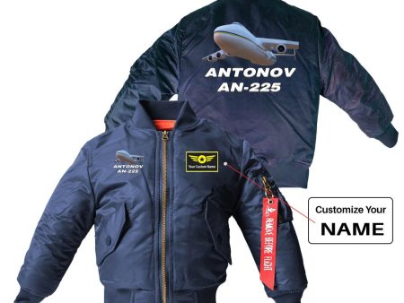 Antonov AN-225 (4) Designed Children Bomber Jackets Supply