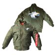 Antonov 225 Mouth Designed Children Bomber Jackets For Cheap