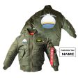 Antonov 225 ROUND Designed Children Bomber Jackets Online Hot Sale