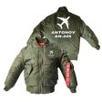 Antonov AN-225 (28) Designed Children Bomber Jackets Hot on Sale