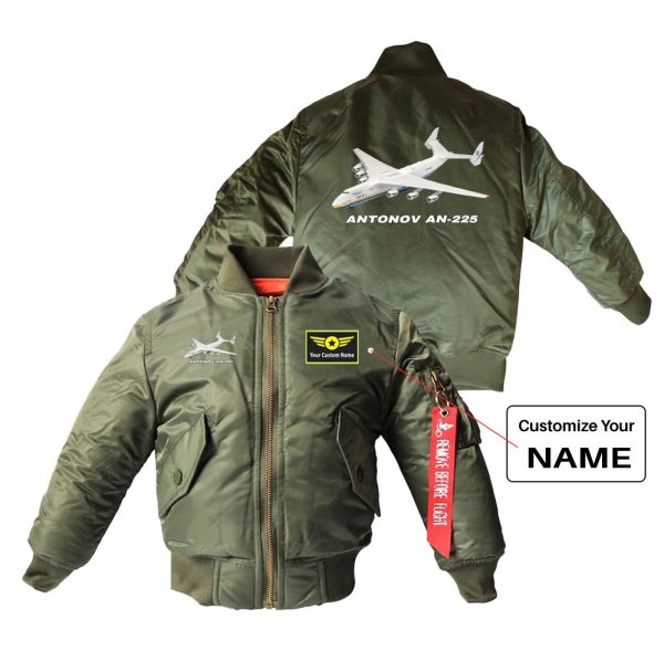 Antonov AN-225 (19) Designed Children Bomber Jackets For Sale