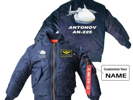 Antonov AN-225 (21) Designed Children Bomber Jackets Hot on Sale