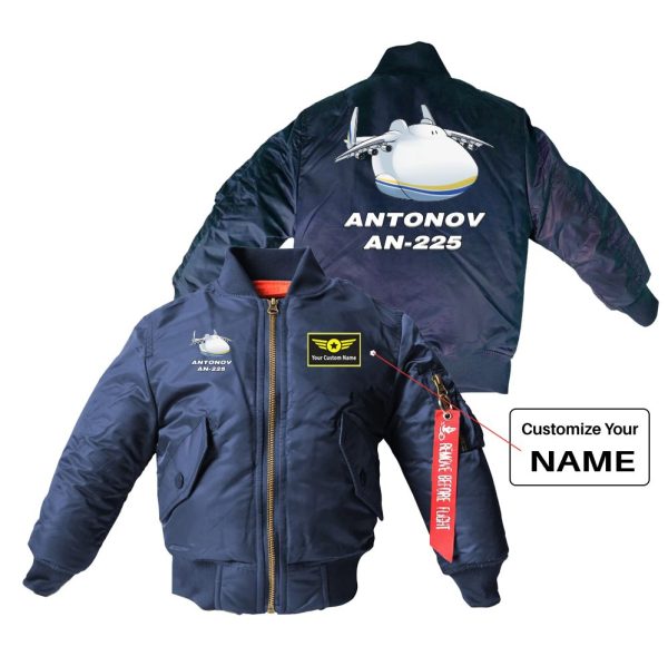 Antonov AN-225 (21) Designed Children Bomber Jackets Hot on Sale