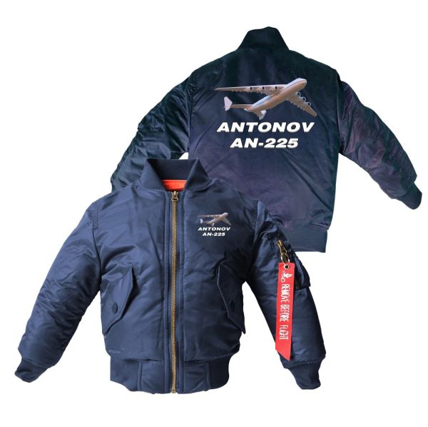 Antonov AN-225 (3) Designed Children Bomber Jackets Sale