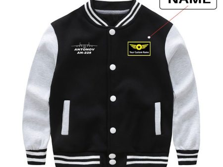 Antonov AN-225 (26) Designed  CHILDREN  Baseball Jackets Hot on Sale