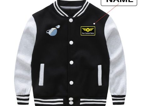 Antonov 225 and 148 Designed  CHILDREN  Baseball Jackets Online now