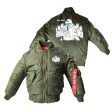 Antonov AN-225 (18) Designed Children Bomber Jackets For Cheap