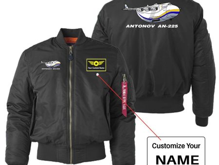 Antonov AN-225 (17) Designed  Women  Bomber Jackets Fashion