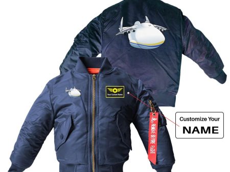 Antonov 225 (3) Designed Children Bomber Jackets Online Sale