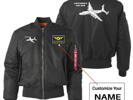 Antonov AN-225 (9) Designed  Women  Bomber Jackets For Discount