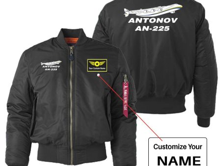 Antonov AN-225 (27) Designed  Women  Bomber Jackets For Discount