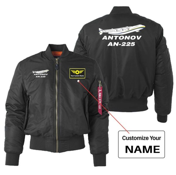 Antonov AN-225 (27) Designed  Women  Bomber Jackets For Discount