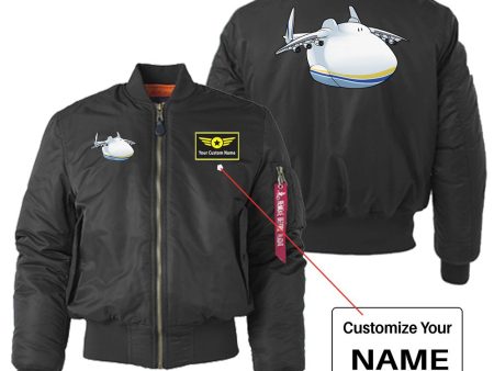 Antonov 225 (3) Designed  Women  Bomber Jackets Fashion