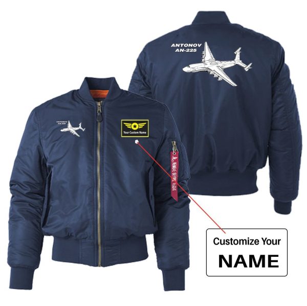 Antonov AN-225 (9) Designed  Women  Bomber Jackets For Discount