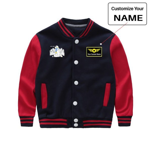 Antonov AN-225 (18) Designed  CHILDREN  Baseball Jackets Discount