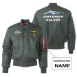 Antonov AN-225 (5) Designed  Women  Bomber Jackets Hot on Sale