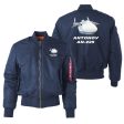 Antonov AN-225 (21) Designed  Women  Bomber Jackets Cheap