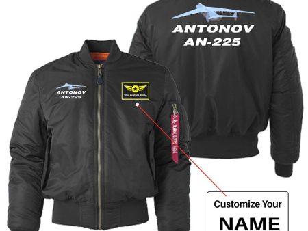 Antonov AN-225 (5) Designed  Women  Bomber Jackets Hot on Sale