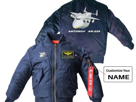 Antonov AN-225 (29) Designed Children Bomber Jackets Cheap