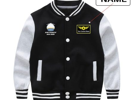 Antonov AN-225 (20) Designed  CHILDREN  Baseball Jackets Discount