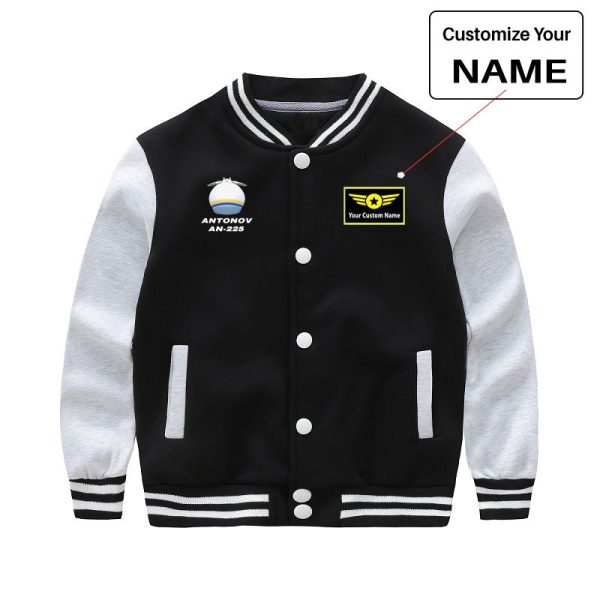 Antonov AN-225 (20) Designed  CHILDREN  Baseball Jackets Discount