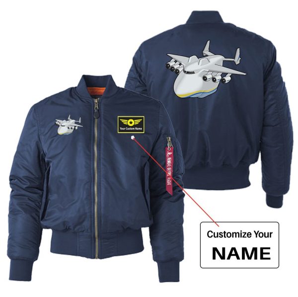 Antonov 225 (2) Designed  Women  Bomber Jackets For Discount