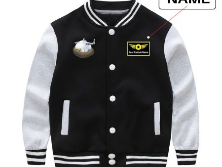 Antonov 225 Nesting Designed  CHILDREN  Baseball Jackets Cheap