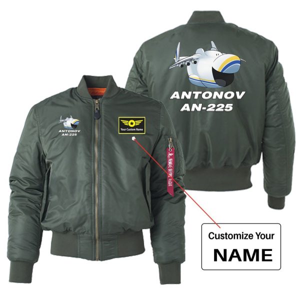 Antonov AN-225 (23) Designed  Women  Bomber Jackets Fashion