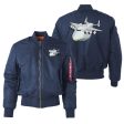 Antonov 225 (2) Designed  Women  Bomber Jackets For Discount